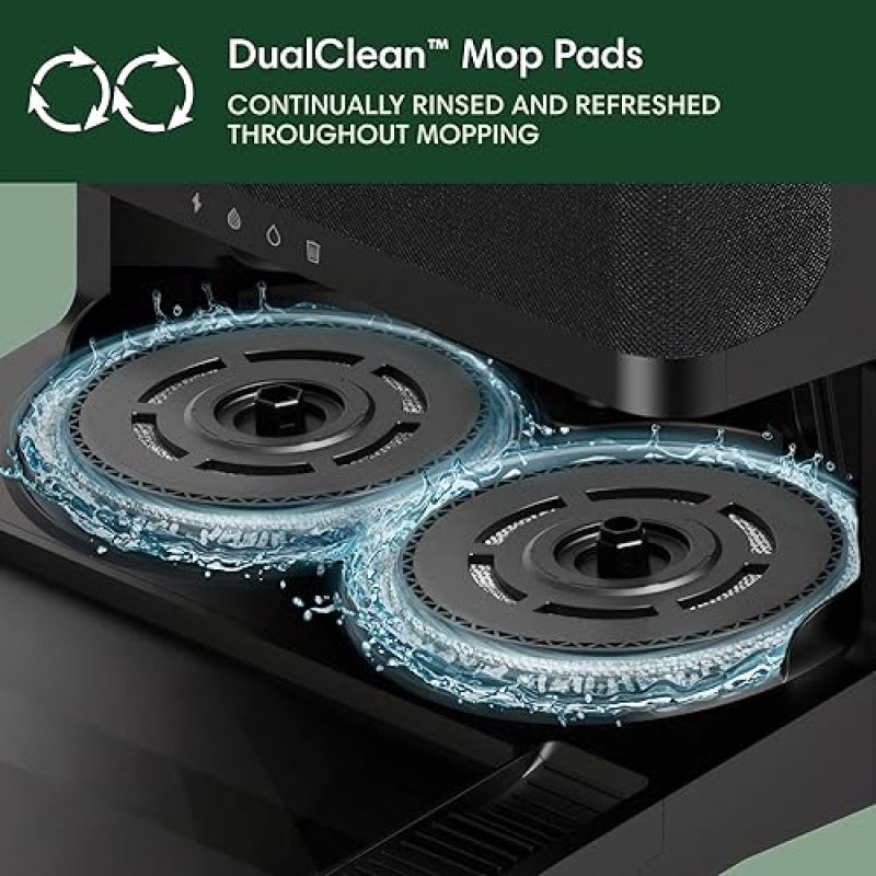 IROBOT ROOMBA COMBO 405 PLUS ROBOT VACUUM MOP WITH AUTOWASH DOCK, SELF-EMPTY, LIDAR, MOP PADS