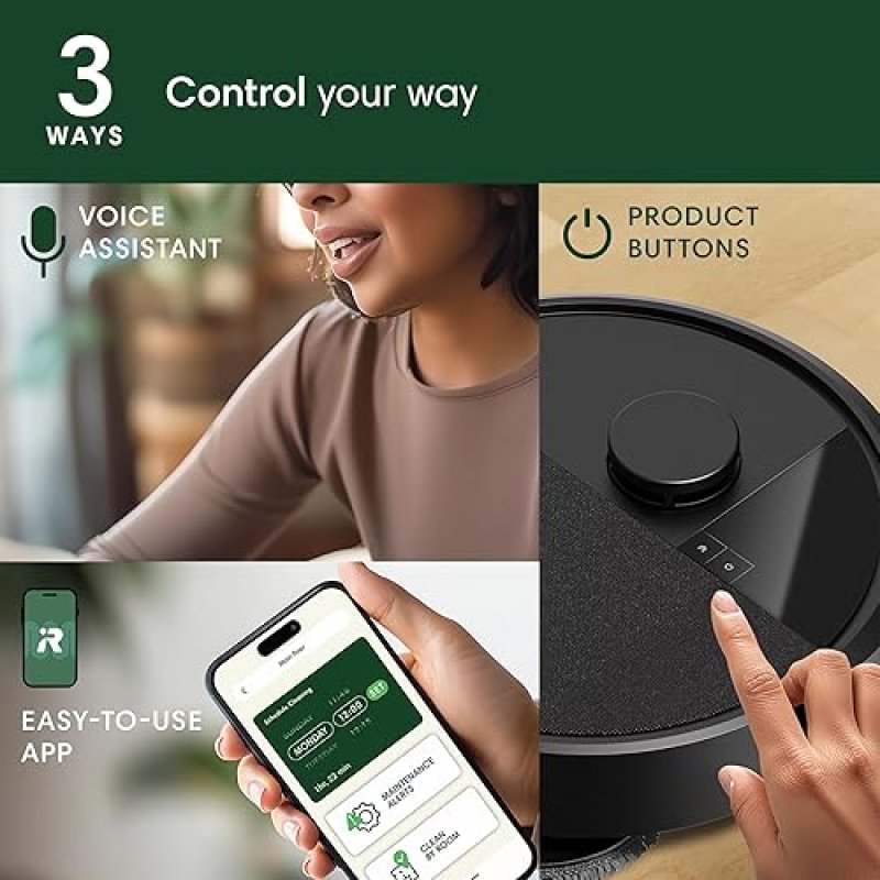 IROBOT ROOMBA COMBO 405 PLUS ROBOT VACUUM MOP WITH AUTOWASH DOCK, SELF-EMPTY, LIDAR, MOP PADS