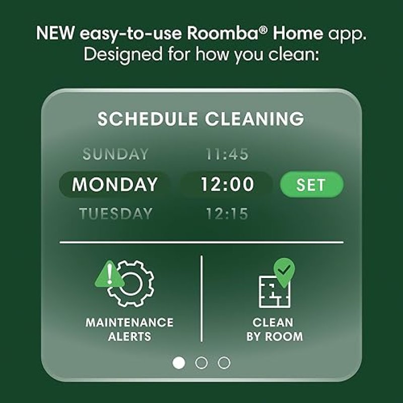 IROBOT ROOMBA 105 ROBOT VACUUM WITH AUTO-EMPTY DOCK, LIDAR, POWER SUCTION, MULTI-SURFACE CLEAN