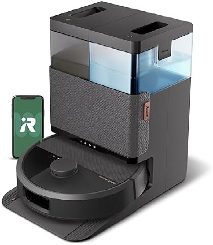 IROBOT ROOMBA COMBO 505 PLUS ROBOT VACUUM MOP WITH AUTOWASH DOCK, SELF-EMPTY, LIDAR, OBSTACLE AVOIDA