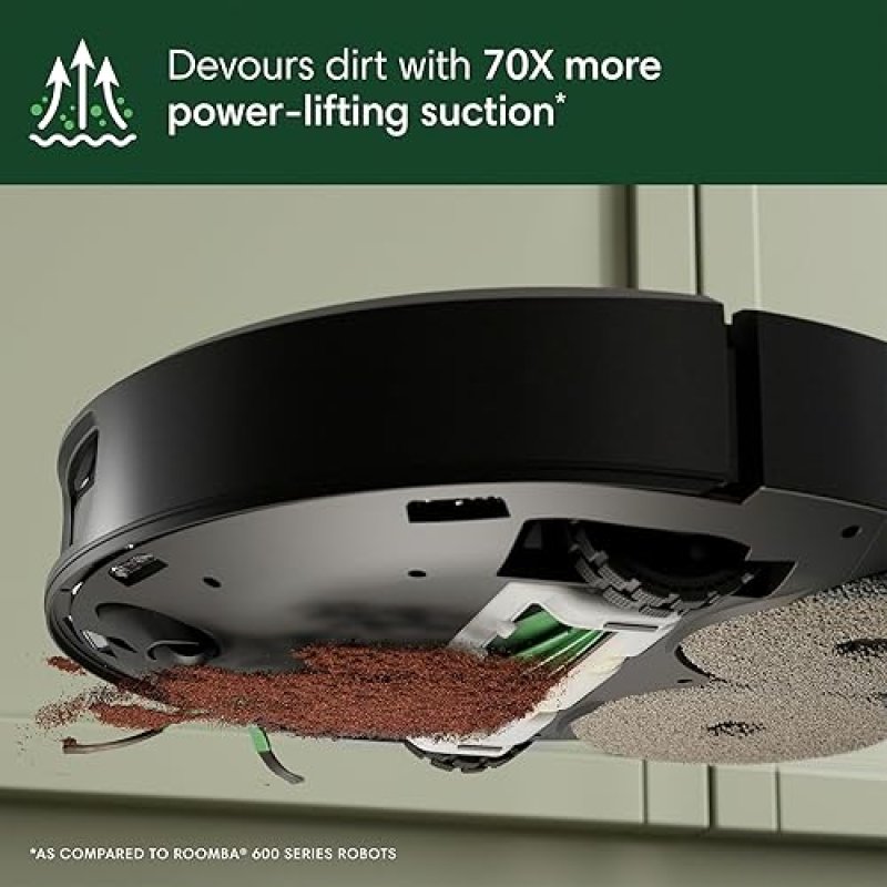IROBOT ROOMBA COMBO 505 PLUS ROBOT VACUUM MOP WITH AUTOWASH DOCK, SELF-EMPTY, LIDAR, OBSTACLE AVOIDA