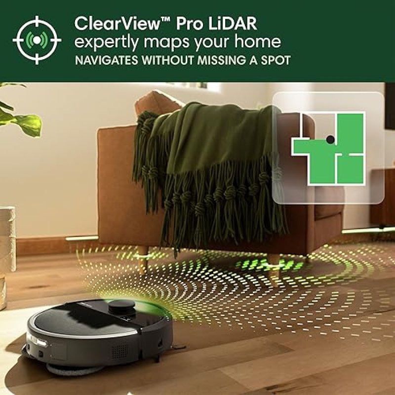 IROBOT ROOMBA COMBO 505 PLUS ROBOT VACUUM MOP WITH AUTOWASH DOCK, SELF-EMPTY, LIDAR, OBSTACLE AVOIDA