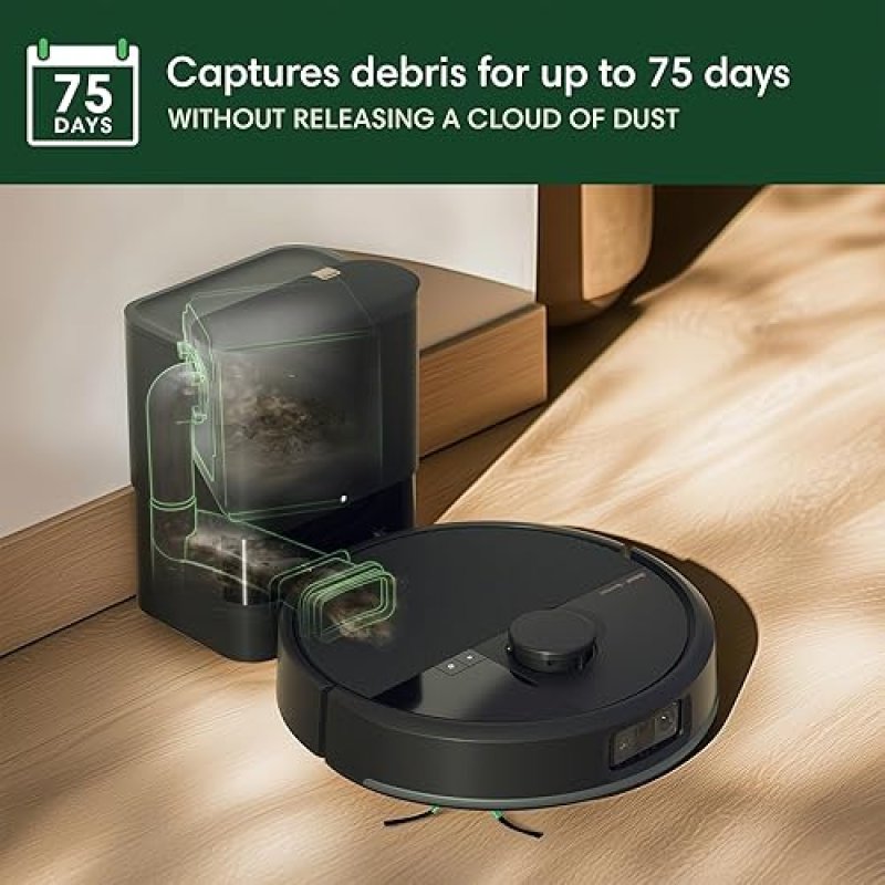 IROBOT ROOMBA MAX 705 ROBOT VACUUM WITH AUTO-EMPTY DOCK, LIDAR, ANTI-TANGLE, POWERFUL SUCTION