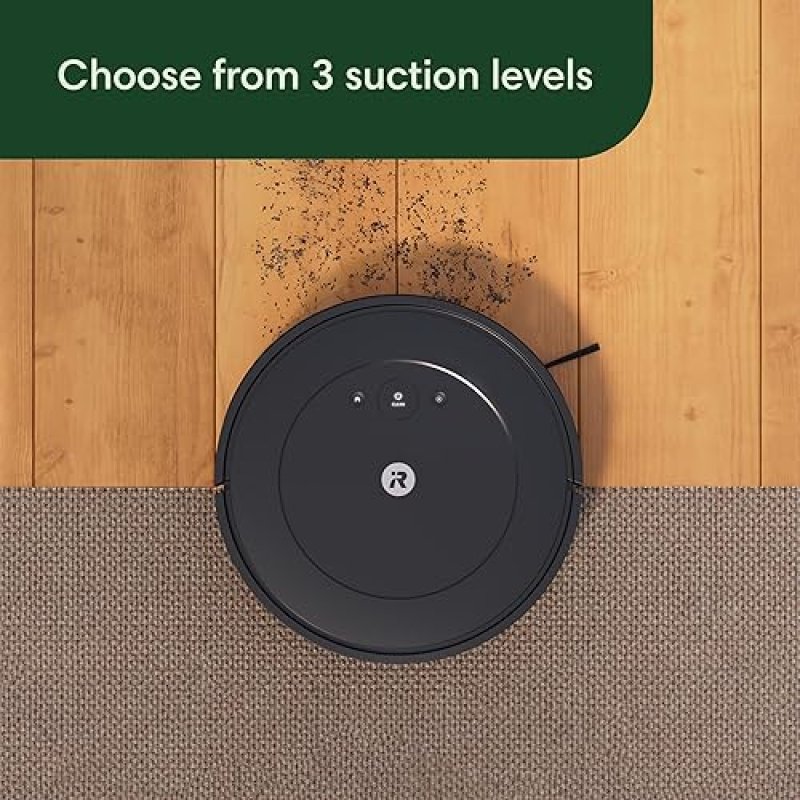 IROBOT ROOMBA Q011 ROBOT VACUUM POWERFUL SUCTION, QUIET, MULTI-SURFACE, ALEXA COMPATIBLE, SELF-CHARG