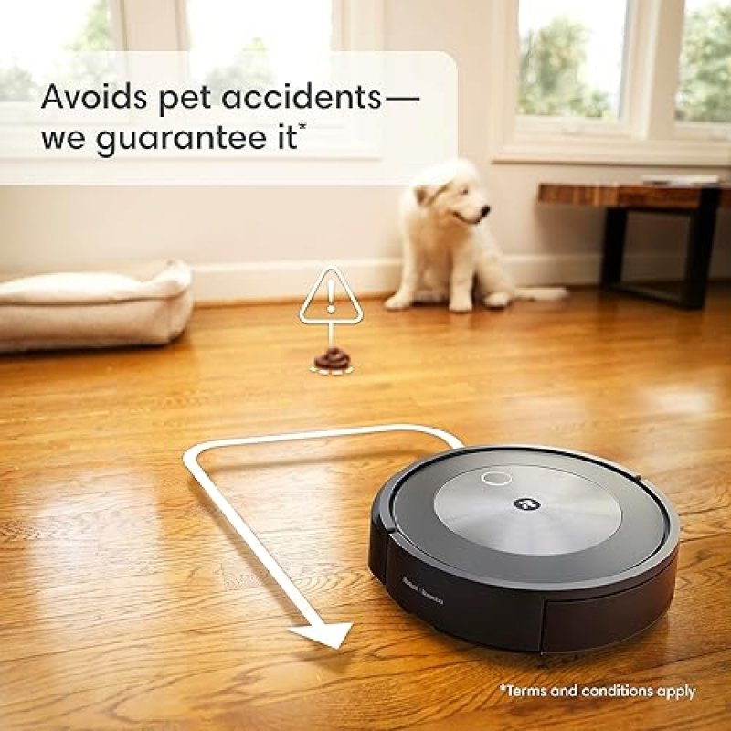 IROBOT ROOMBA COMBO J5 ROBOT VACUUM MOP WITH DIRT DETECT, 4-STAGE CLEANING, ALEXA COMPATIBLE