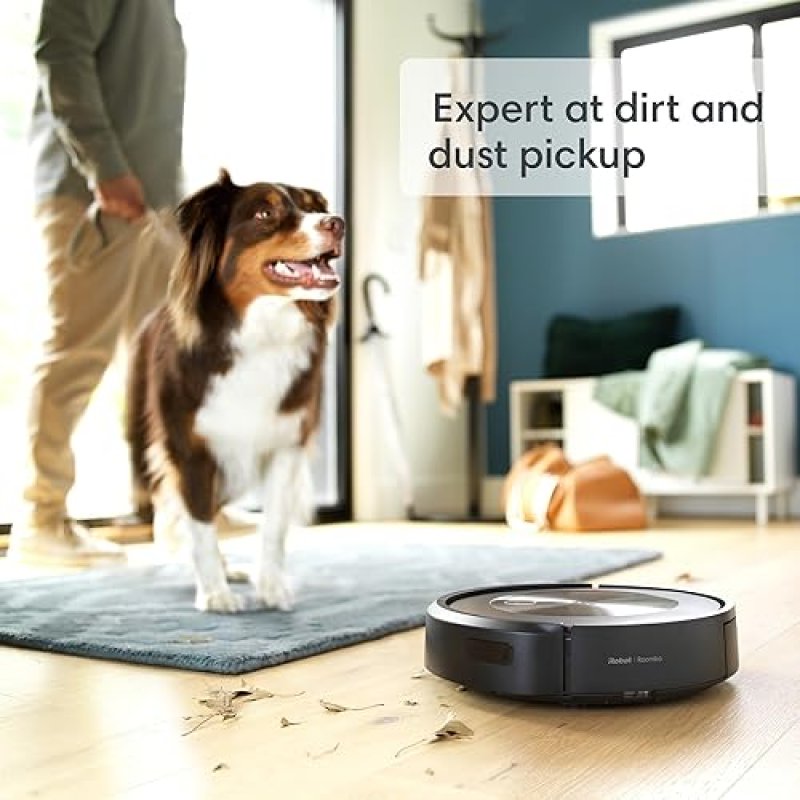IROBOT ROOMBA J9 SELF-EMPTYING ROBOT VACUUM PET-FRIENDLY, SMART MAPPING, WORKS WITH ALEXA