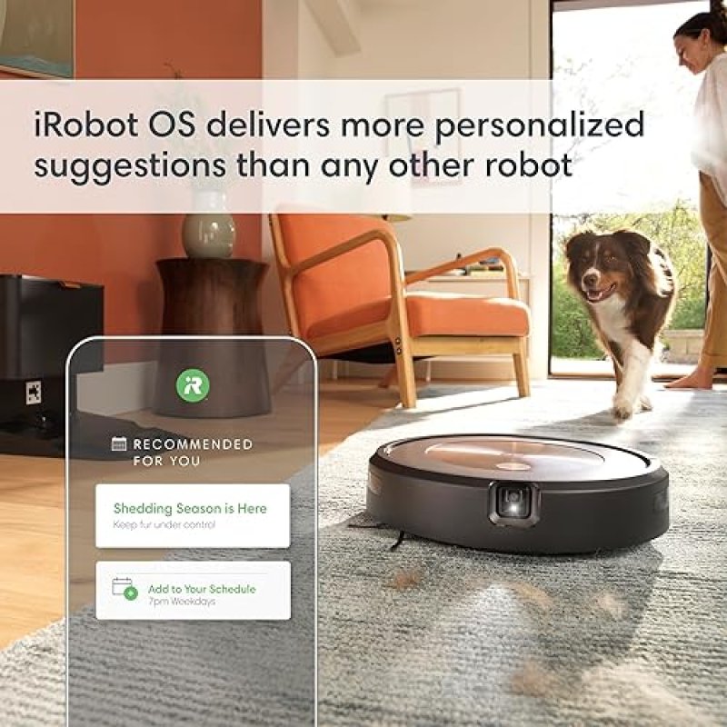 IROBOT ROOMBA J9 SELF-EMPTYING ROBOT VACUUM PET-FRIENDLY, SMART MAPPING, WORKS WITH ALEXA