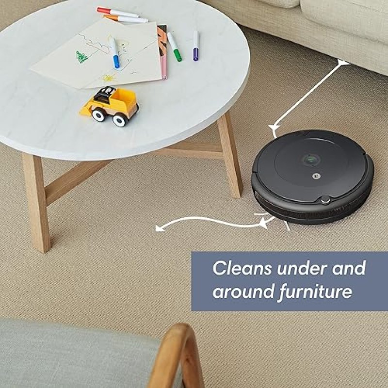 IROBOT ROOMBA 692 ROBOT VACUUM WI-FI, ALEXA COMPATIBLE, PET HAIR, CARPETS HARD FLOORS