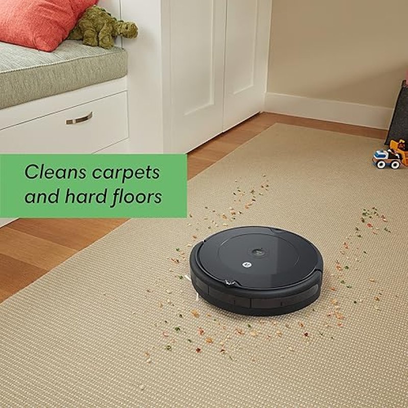 IROBOT ROOMBA 692 ROBOT VACUUM WI-FI, ALEXA COMPATIBLE, PET HAIR, CARPETS HARD FLOORS