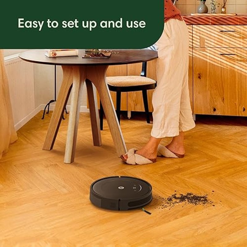 IROBOT ROOMBA Q0120 ROBOT VACUUM POWER-LIFTING SUCTION, MULTI-SURFACE, SMART MAPPING, ALEXA