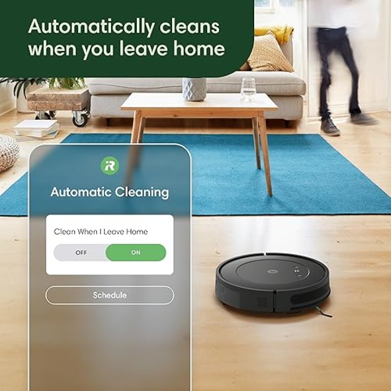 IROBOT ROOMBA Q0120 ROBOT VACUUM POWER-LIFTING SUCTION, MULTI-SURFACE, SMART MAPPING, ALEXA