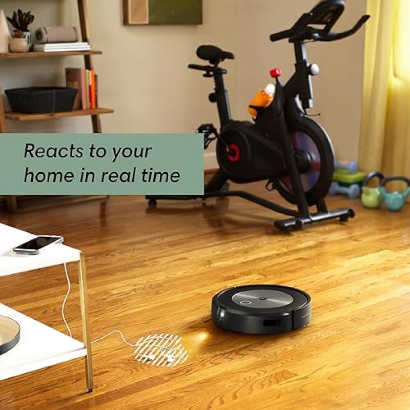 IROBOT ROOMBA J7 SELF-EMPTYING ROBOT VACUUM WITH PRECISIONVISION, SMART MAPPING, 60-DAY BIN