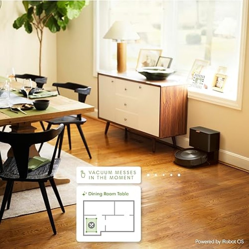 IROBOT ROOMBA J7 SELF-EMPTYING ROBOT VACUUM WITH PRECISIONVISION, SMART MAPPING, 60-DAY BIN