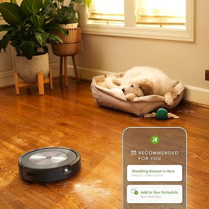 IROBOT ROOMBA J7 SELF-EMPTYING ROBOT VACUUM WITH PRECISIONVISION, SMART MAPPING, 60-DAY BIN