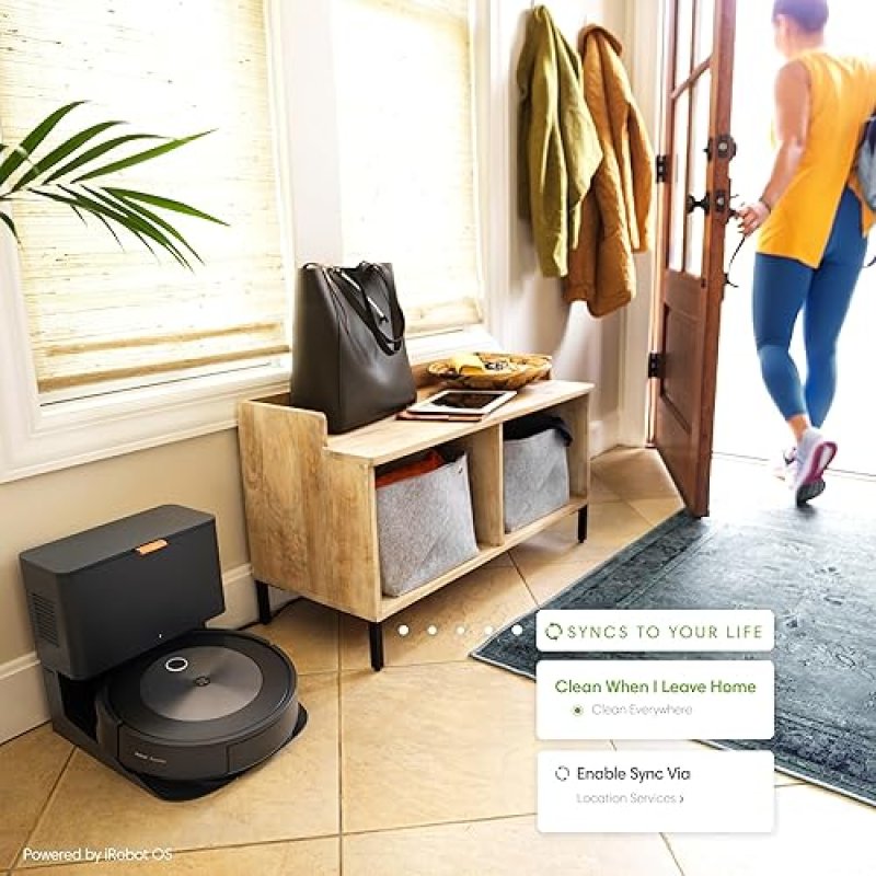 IROBOT ROOMBA J7 SELF-EMPTYING ROBOT VACUUM WITH PRECISIONVISION, SMART MAPPING, 60-DAY BIN