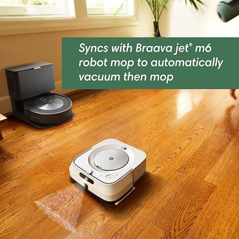 IROBOT ROOMBA J7 SELF-EMPTYING ROBOT VACUUM WITH PRECISIONVISION, SMART MAPPING, 60-DAY BIN