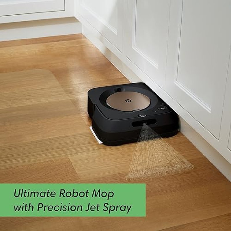 IROBOT BRAAVA JET M6 ROBOT MOP, WI-FI, SMART MAPPING, PRECISION SPRAY, ALEXA, MULTI-ROOM, BLACK