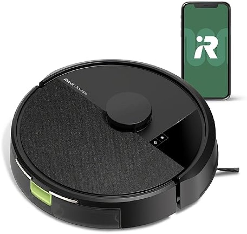 IROBOT ROOMBA 104 ROBOT VACUUM LIDAR NAVIGATION, PET HAIR, MULTI-SURFACE, SELF-CHARGING, SMART MAPPI