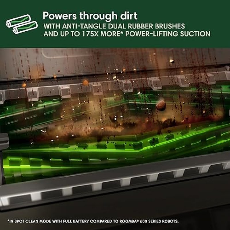 IROBOT ROOMBA MAX 705 COMBO ROBOT VACUUM MOP WITH AUTOWASH DOCK, SELF-EMPTY, LIDAR, DUAL BRUSHES