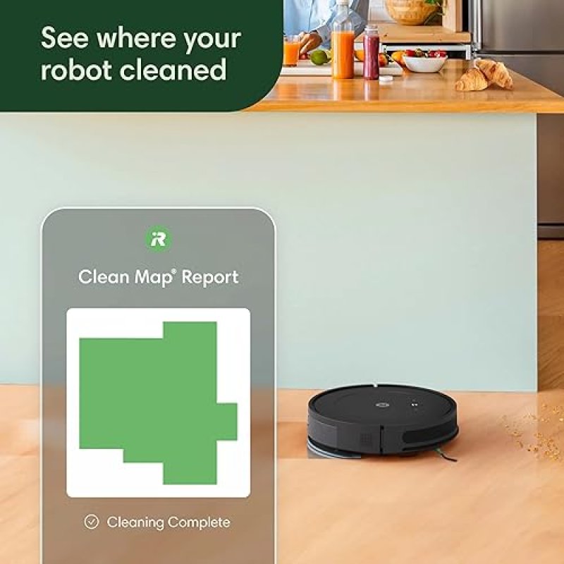 IROBOT ROOMBA Y0140 ROBOT VACUUM AND MOP COMBO SMART NAVIGATION, POWERFUL, SELF-CHARGING