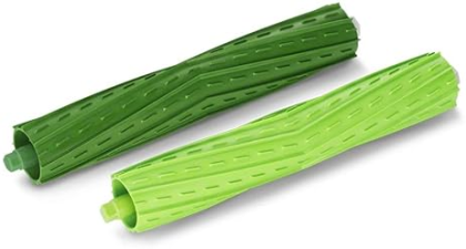 IROBOT ROOMBA DUAL MULTI-SURFACE RUBBER BRUSHES, GREEN REPLACEMENT PARTS FOR E, I J SERIES