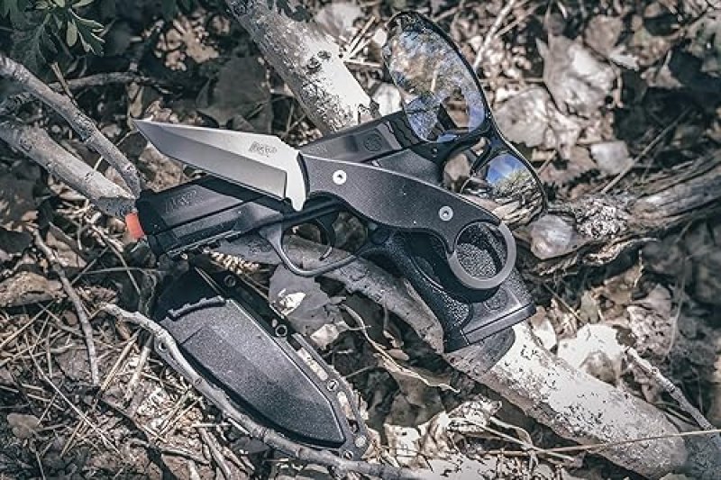 SMITH WESSON M P EXTREME OPS KARAMBIT 8.5 FIXED BLADE TANTO KNIFE, G10 HANDLE, EDC TACTICAL