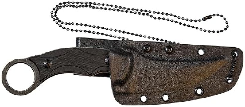 SMITH WESSON SW995 8.5 FULL TANG KARAMBIT KNIFE, 3.75 CLIP POINT BLADE, NYLON HANDLE, EDC