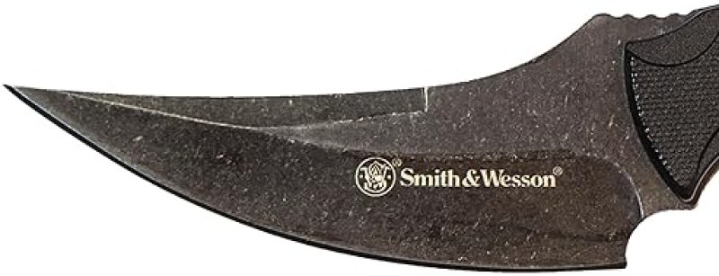 SMITH WESSON SW995 8.5 FULL TANG KARAMBIT KNIFE, 3.75 CLIP POINT BLADE, NYLON HANDLE, EDC