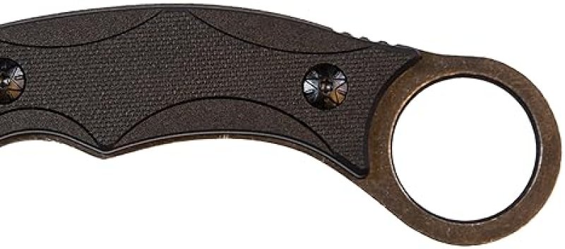 SMITH WESSON SW995 8.5 FULL TANG KARAMBIT KNIFE, 3.75 CLIP POINT BLADE, NYLON HANDLE, EDC