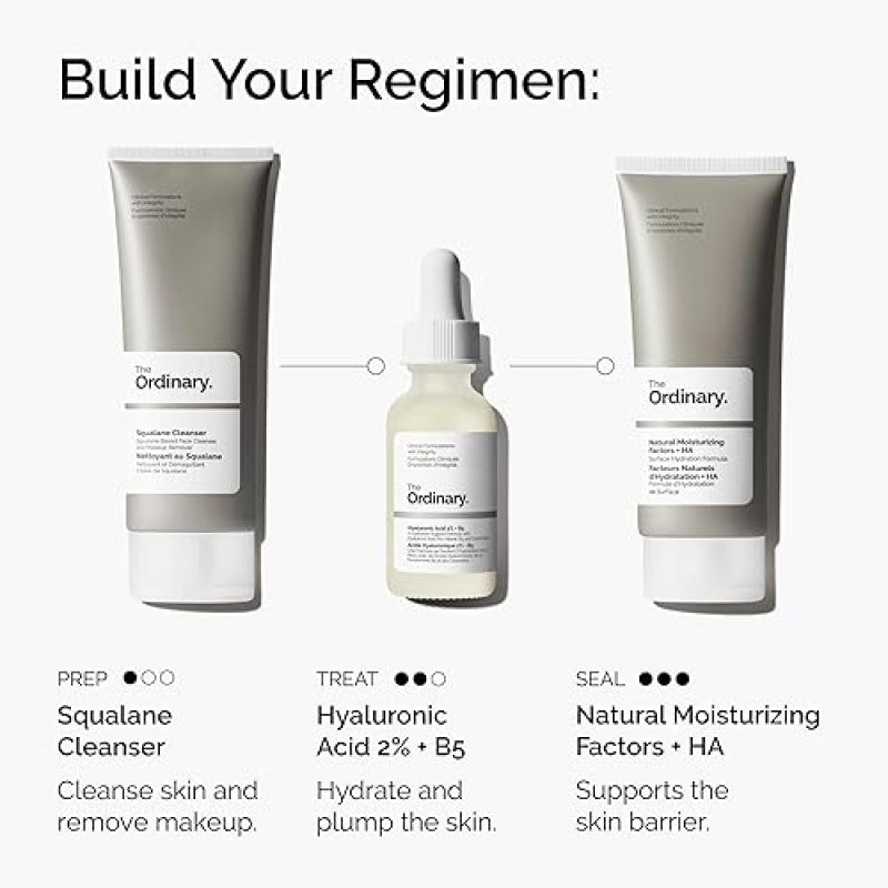 THE ORDINARY HYALURONIC ACID 2 B5 WITH CERAMIDES HYDRATION SERUM FOR PLUMP, SMOOTH SKIN