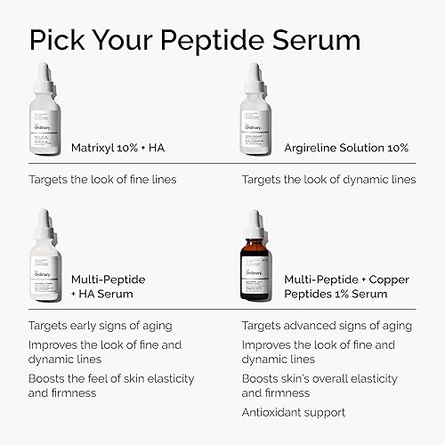 THE ORDINARY MULTI-PEPTIDE HYALURONIC ACID SERUM, ANTI-AGING FOR CROW S FEET FIRMNESS, 1OZ