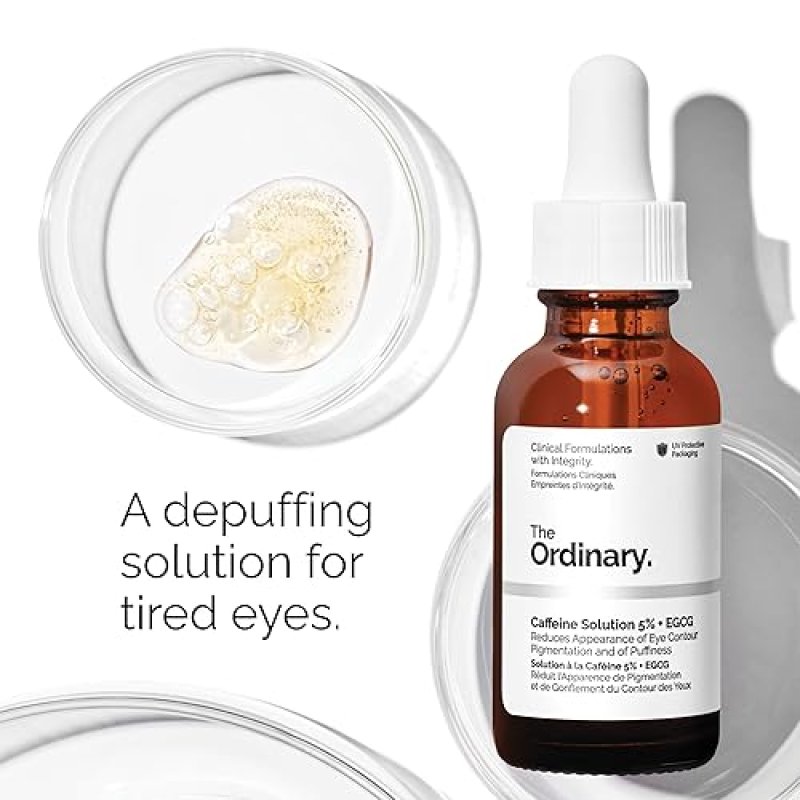 THE ORDINARY SERUM SET HYALURONIC ACID, NIACINAMIDE, CAFFEINE FOR HYDRATING BRIGHTENING SKIN