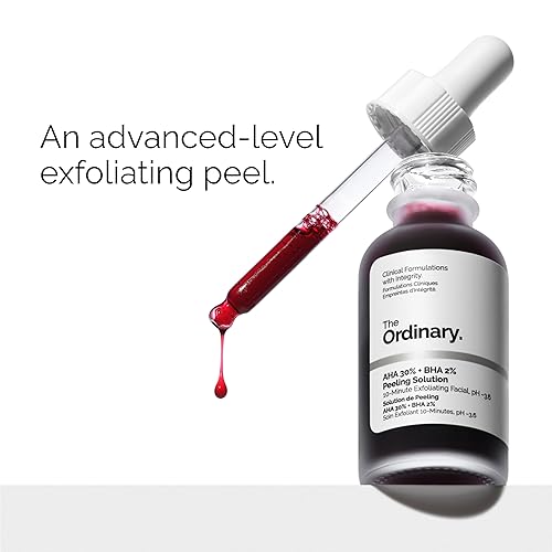 THE ORDINARY BRIGHT HYDRATED DUO PEELING SOLUTION HYALURONIC ACID SET, VEGAN, 1OZ EACH