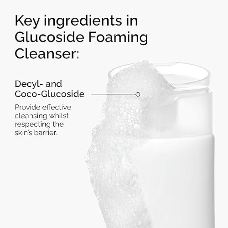 THE ORDINARY GLUCOSIDE FOAMING CLEANSER 5.1OZ GENTLE FACE WASH FOR SENSITIVE ALL SKIN TYPES