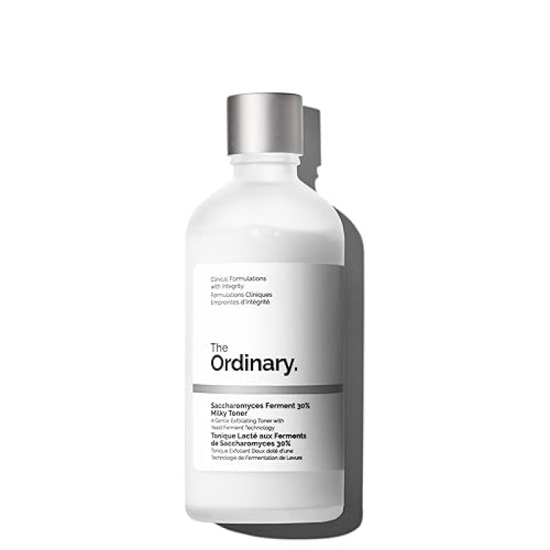 THE ORDINARY SACCHAROMYCES FERMENT 30 EXFOLIATING HYDRATING TONER FOR BRIGHTER SKIN, 3.4OZ