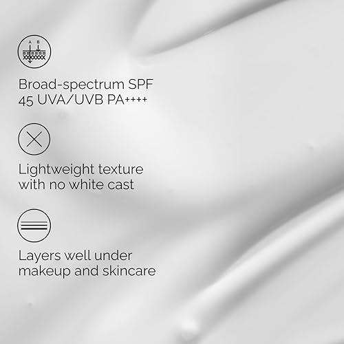 THE ORDINARY SPF 45 FACE SUNSCREEN SERUM, LIGHTWEIGHT HYDRATING UV FILTER, NON-COMEDOGENIC, 2OZ
