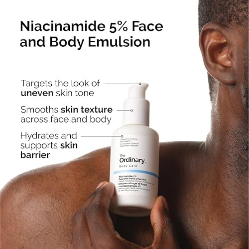 THE ORDINARY DAILY FACE BODY SKINCARE SET WITH NIACINAMIDE, HYALURONIC ACID BODY LOTION