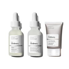 THE ORDINARY ACNE SKIN CARE SET SALICYLIC ACID 2 , NIACINAMIDE 10 , ZINC, MOISTURIZER BUNDLE FOR OIL