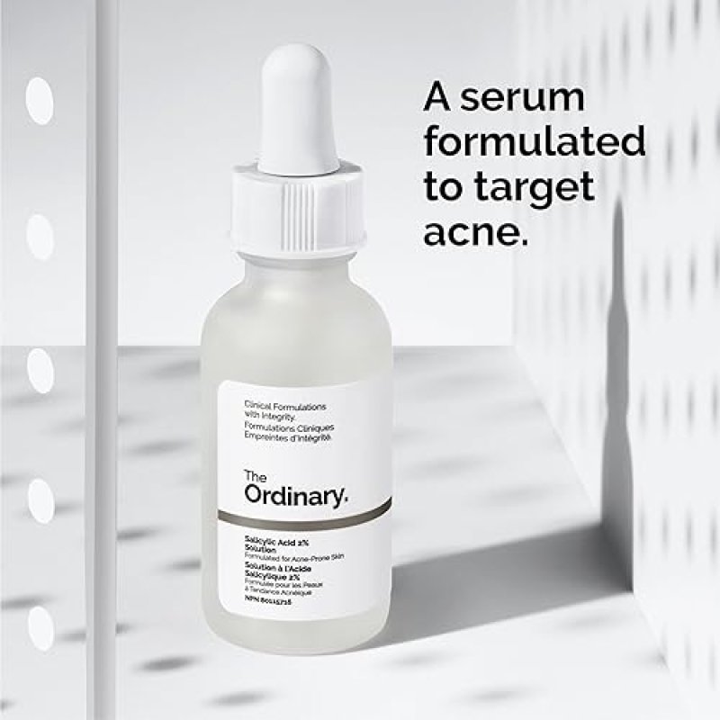 THE ORDINARY ACNE SKIN CARE SET SALICYLIC ACID 2 , NIACINAMIDE 10 , ZINC, MOISTURIZER BUNDLE FOR OIL