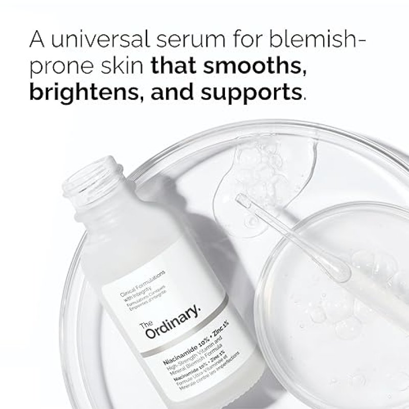 THE ORDINARY SENSITIVE SKIN CARE SET FOAMING CLEANSER, NIACINAMIDE, ALOE, MOISTURIZER BUNDLE