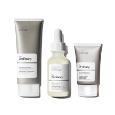 THE ORDINARY HYDRATING SKIN CARE SET FOR OILY SKIN CLEANSER, HYALURONIC ACID, MOISTURIZER
