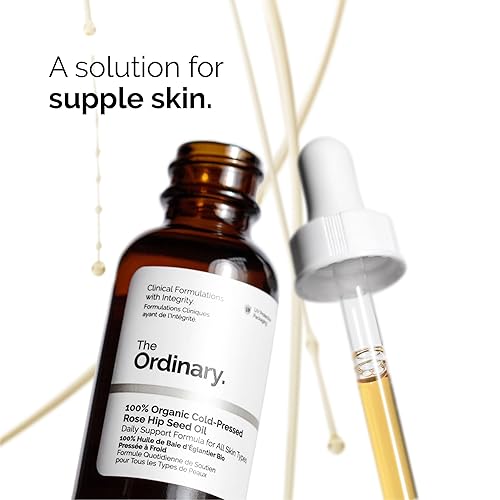 THE ORDINARY SKIN CARE SET HYALURONIC ACID, NIACINAMIDE ZINC, ROSE HIP OIL FOR BRIGHT, SMOOTH SKIN