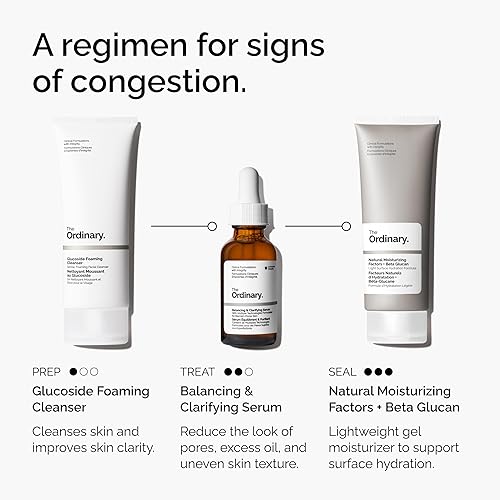 THE ORDINARY BALANCING CLARIFYING SERUM FOR OIL CONTROL PORE MINIMIZING, 1 FL OZ