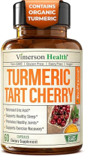 VIMERSON HEALTH TURMERIC CURCUMIN WITH TART CHERRY CELERY SEED URIC ACID BALANCE, JOINT SLEEP SUPPORT 60 CAPS