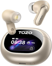 TOZO NC20 PRO WIRELESS EARBUDS, ANC, LDAC HI-RES, 80H PLAYTIME, 6 MICS, IPX8, TOUCH, EQ, WIRELESS CH