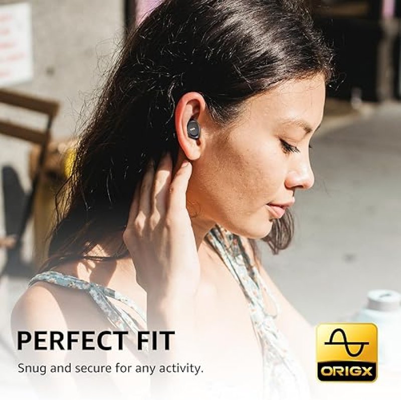 TOZO A1 WIRELESS EARBUDS BLUETOOTH 5.3, IPX5 WATERPROOF, 2-MIC, EQ APP, 32H PLAYTIME, BASS