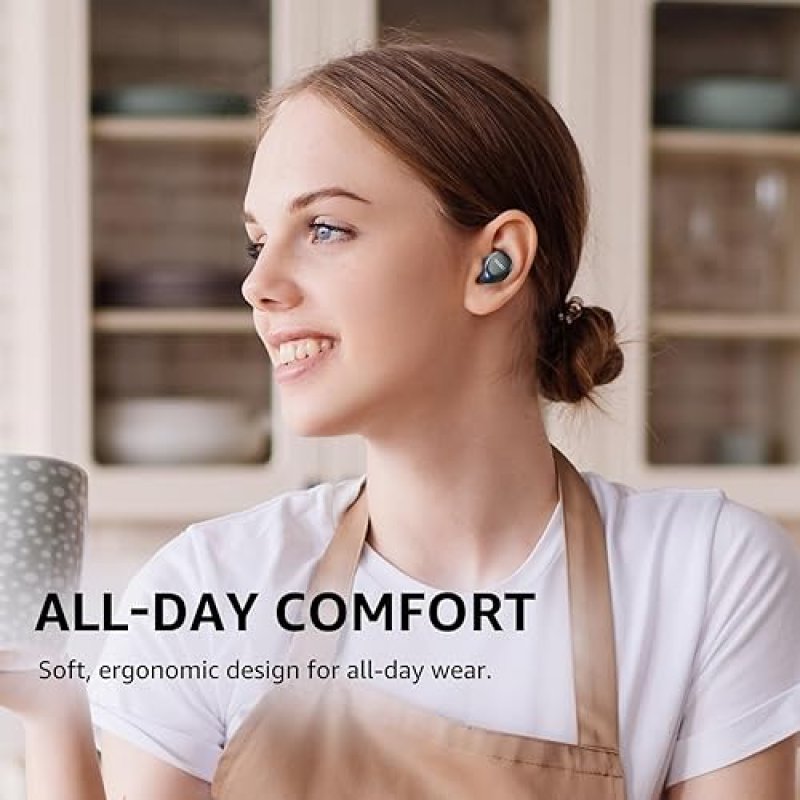 TOZO A1 WIRELESS EARBUDS BLUETOOTH 5.3, IPX5 WATERPROOF, 2-MIC, EQ APP, 32H PLAYTIME, BASS