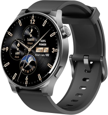 TOZO S5 AMOLED SMART WATCH 1.43 HD, BLUETOOTH CALLS, 100 SPORTS, SLEEP MONITOR, IP68, BLACK