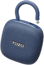TOZO PE1 MINI BLUETOOTH SPEAKER, IPX8 WATERPROOF, 32H PLAYTIME, CARABINER, PUNCHY BASS, BLUE