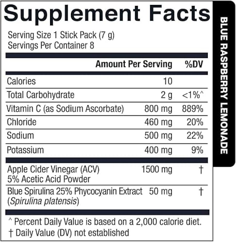 ESSENTIAL ELEMENTS SUGAR FREE ELECTROLYTE POWDER PACKETS, VARIETY, 15 STICKS, HYDRATION VITAMIN C